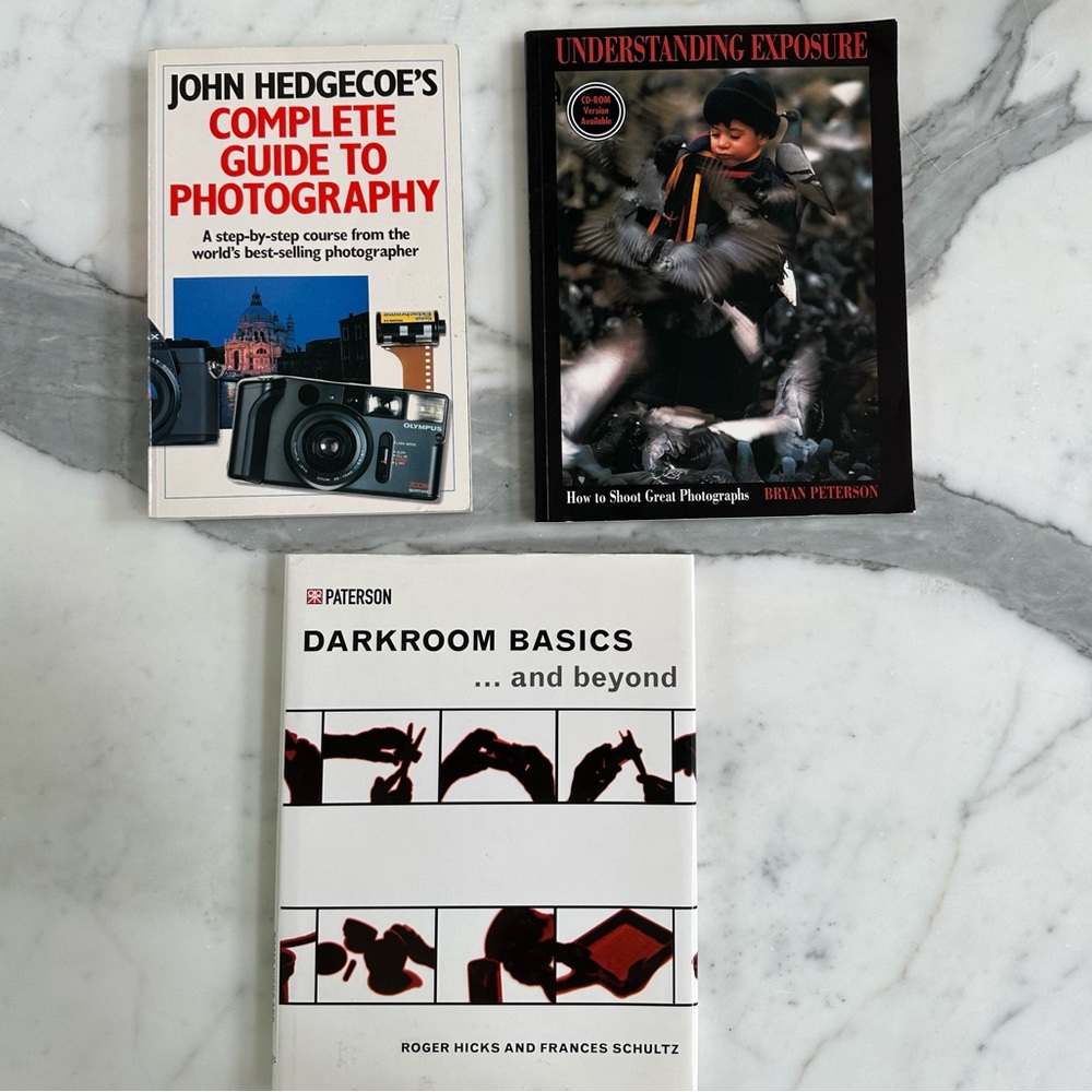 Bundle of 3 books on Photography.